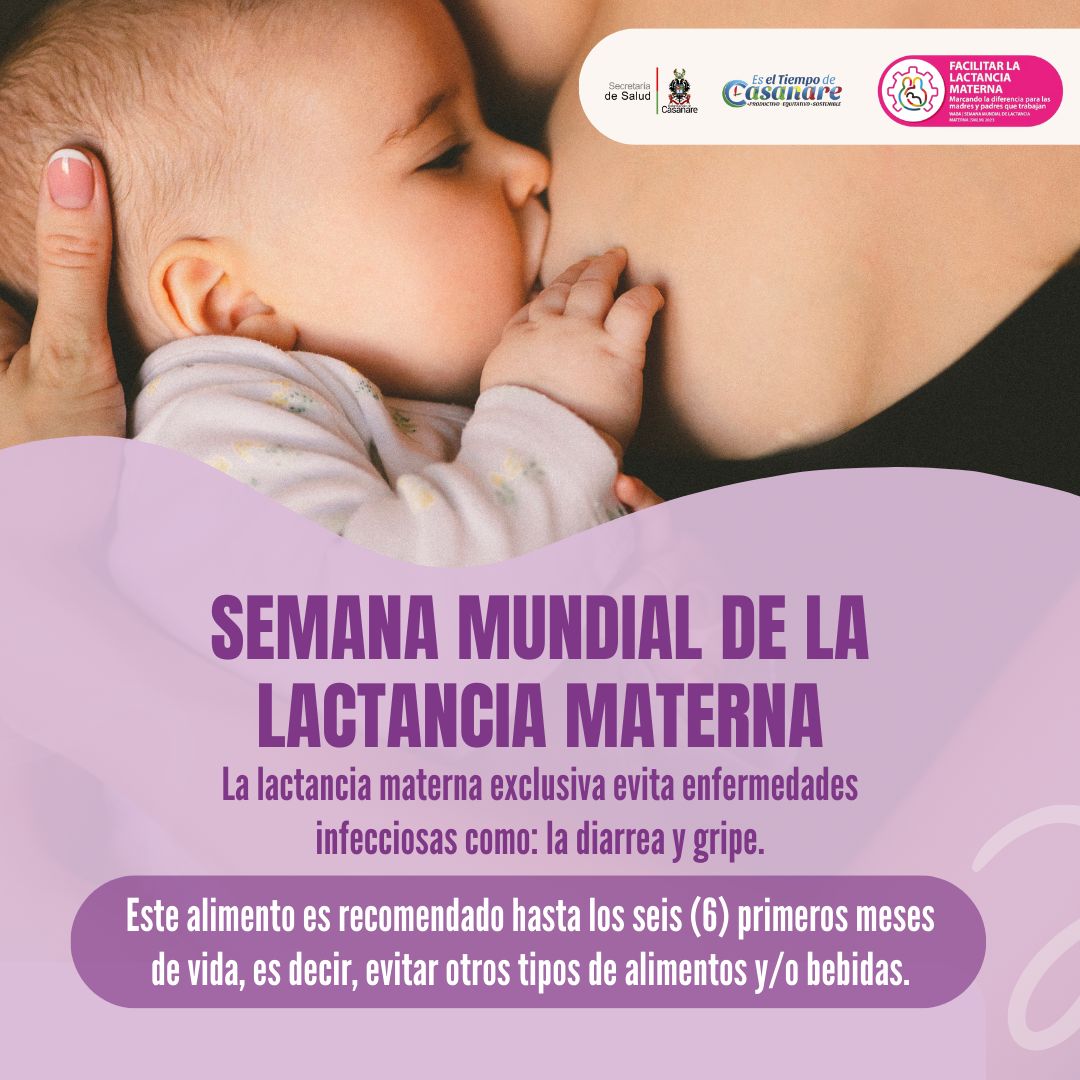 Semana Mundial de la Lactancia Materna - A Domicilio Salud